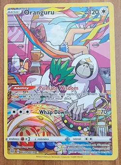Oranguru - TG12/TG30 - Pokemon Sword & Shield Holo Rare Card - Image 1