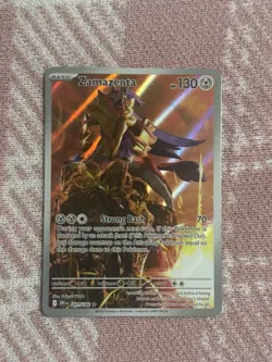 Pokemon TCG Zamazenta Holo Card 201/182 Sv10: Destined Rivals Mint/Near Mint - Image 1