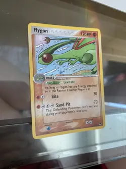 HOLO RARE Flygon 3/17 Pop Series 4 Promos Near Mint Pokemon Card - Image 2