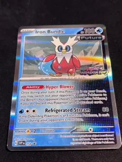 Iron Bundle - (Prerelease) Holo Promo SV: Scarlet & Violet Promo Cards 058 NM - Image 4