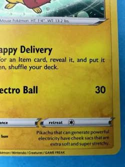 Special Delivery Pikachu SWSH074 SWSH: Sword & Shield Promo Cards Holo - Image 5