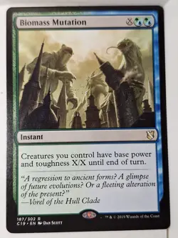 Biomass Mutation - Commander: 2019 - Magic the Gathering MTG Nice! - Image 1