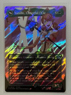 MTG: Vanille, Cheerful l'Cie (Borderless) (Surge Foil) Final Fantasy Foil NM - Image 3