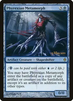 Phyrexian Metamorph - Foil Promo New Phyrexia MP MTG - Image 1