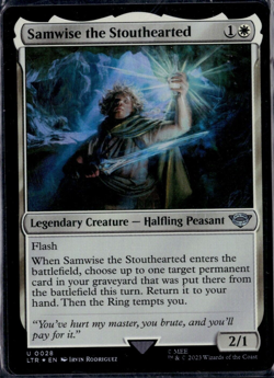 Samwise The Stouthearted In Foil! NM-Mint Magic The Gathering - Image 1
