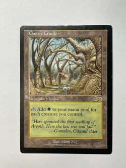 Gaea's Cradle Urza's Saga Moderately Played - Image 1