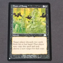 Chain of Smog 132 MTG The List Reprints (LIST) Uncommon NM - Image 1