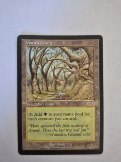 Gaea's Cradle Urza's Saga - English - MP - Magic The Gathering - - Image 2