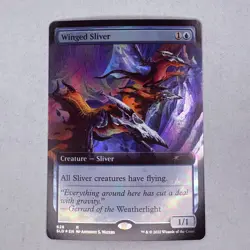 SLD Winged Sliver (Extended Art) Secret Lair Drop Foil MTG NM - Image 1