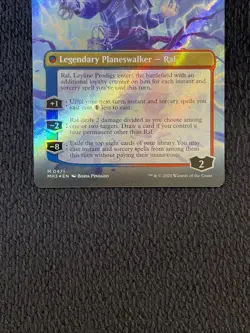 MTG - Ral, Monsoon Mage - Textured Foil Borderless - MH3 0471 Modern Horizons 3 - Image 5