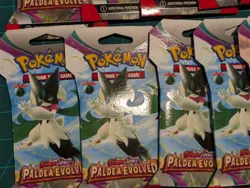 Pokemon Paldea Evolved - Sleeved Booster Pack Lot of 12! Factory Sealed - Image 5