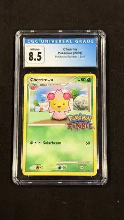 Pokemon 2009 Pokemon Rumble Stamped Cherrim 2/16 CGC 8.5 - Image 1