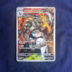 Pokemon TCG Team Rockets Houndoom Illustration Rare 191/182 Destined Rivals - Image 1