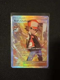 Pokemon Red's Challenge (Full Art Trainer) 213/214 Sm-Unbroken Bonds Holo - Image 1