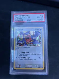Pokemon, Loudred 35/106 Holo Stamped EX Emerald Vintage 2005 MP - Image 1