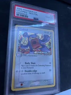 Pokemon, Loudred 35/106 Holo Stamped EX Emerald Vintage 2005 MP - Image 3