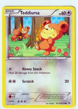 2013 POKEMON 2 Legendary Treasures RADIANT Collection-URSARING & TEDDIEURSA - Image 3