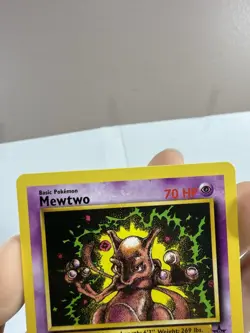 Pokemon Mewtwo 14 WOTC Black Star Promo Non Holo - Image 3