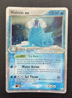 Walrein ex #89/92 EX Legend Maker Holo Pokemon Ultra Rare LP 2006 English - Image 1