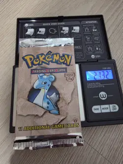 HEAVY Pokemon Fossil 1st Edition Booster Pack WOTC (LOT 5) - Image 1