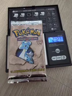 HEAVY Pokemon Fossil 1st Edition Booster Pack WOTC (LOT 5) - Image 3