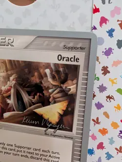 Pokemon TCG Oracle 138/144 World Championships 2004 Kevin Nguyen Near Mint NM - Image 3