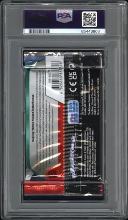 PSA 8 - Terastallized Dragonite - Pokemon SVI Obsidian Flames Booster Pack - Image 2