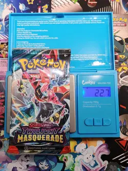 (VERY HEAVY) 22.7g Pokemon TCG Twilight Masquerade Booster Pack (SEALED)✅ - Image 1