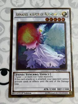 Armades, Keeper of Boundaries - PGL2-EN043 - Gold Rare (NM) - Yugioh - Image 1