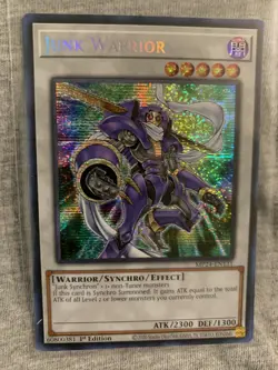 1x (M/NM) Junk Warrior MP24-EN131 Prismatic Secret Rare 1st Edition YuGiOh - Image 1