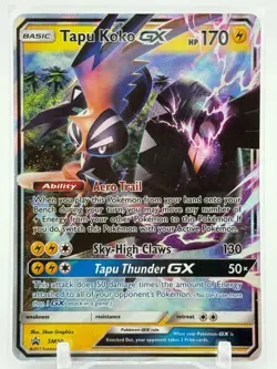 Tapu Koko GX - SM50 - Black Star Promo - Pokemon Card - NM/M - Image 1