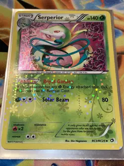 Serperior RC3/RC25 NM Legendary Treasures Radiant Collection 2013 Pokemon Card - Image 4