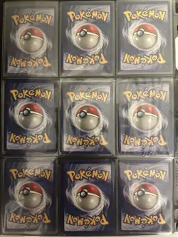 Pokemon Vintage Binder Collection MP-HP for Most Cards Sold As Listed In Photos - Image 2