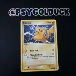 Pokemon Card - Pikachu - Ex Emerald 60/106 - collectible - Image 1