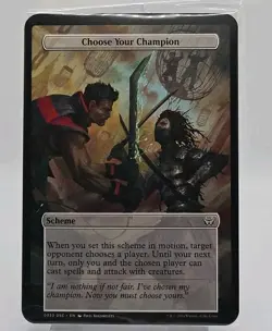 MTG Duskmourn Death Toll - 10 Archenemy Scheme Cards Oversized Factory Sealed - Image 1