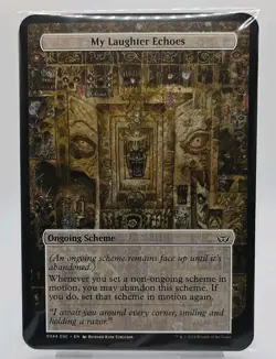MTG Duskmourn Jump Scare - 10 Archenemy Scheme Cards Oversized Factory Sealed - Image 1