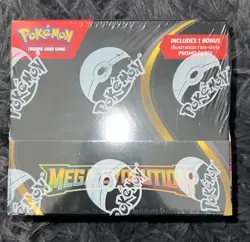Pokemon Mega Evolution ENHANCED BOOSTER BOX Factory Sealed + Bonus Card - Image 1