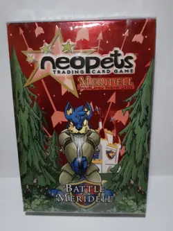 New in Box/ Kass / 2004 Neopets Battle for Meridell Trading card game - Image 1