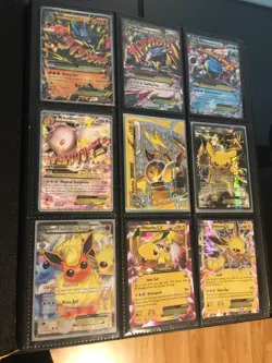 Pokemon 150+mint Pokemon TCG Trading Cards Collection With Pikachu Binder! - Image 2