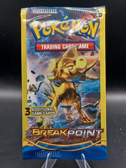 Pokemon TCG XY Breakpoint Mini Booster Pack (1 Pack-3 Cards) - Luxray Art - Image 1