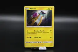2017 Pokemon Raikou #32/73 Holographic Rare Trading Card - Image 1