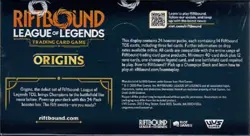 Riftbound - League of Legends TCG: Origins Booster Box Trading Card Game Sealed - Image 2