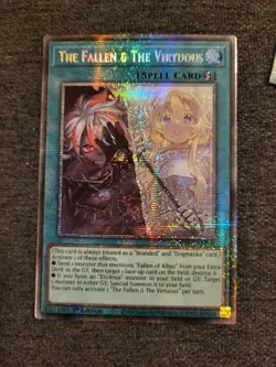 Yu-Gi-Oh! TCG Card The Fallen & The Virtuous Starlight Rare - Image 1