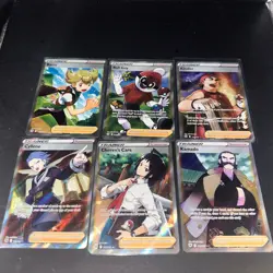 Pokemon TCG Trainer Lot: 6 Card Collection Set - Image 1