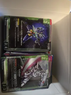200+ Gundam TCG Cards Bulk Lot - Dual Impact [GD02] - C/U/Some W Resr and Tokens - Image 1