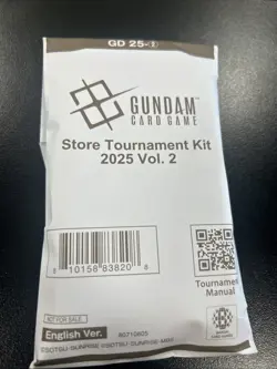 Gundam Card Game - Store Tournament Kit 2025 Vol. 2 - Sealed - Image 1