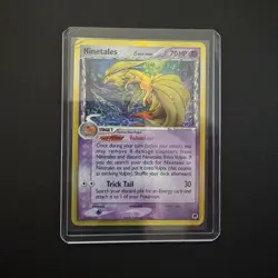 Pokemon Ninetales Delta Holo Rare Dragon Frontiers Card 030/068 - Image 1