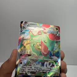 Pokemon TCG Crown Zenith Rayquaza VMAX Holo Ultra Rare Card 101/159 - Image 3