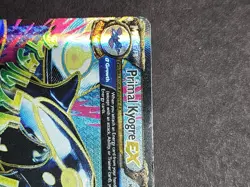 Pokemon TCG Primal Kyogre EX Full Art Holo Card 55/160 Ultra Rare - Image 5