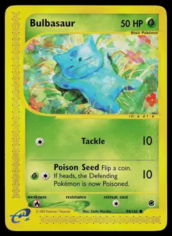 Pokemon Card - Bulbasaur Expedition 94/165 Non Holo - Image 1
